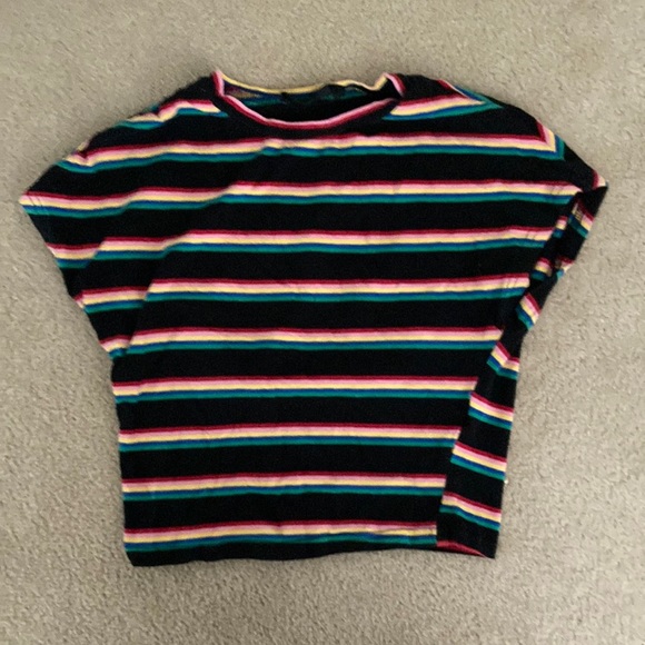 Striped crop top - Picture 1 of 3